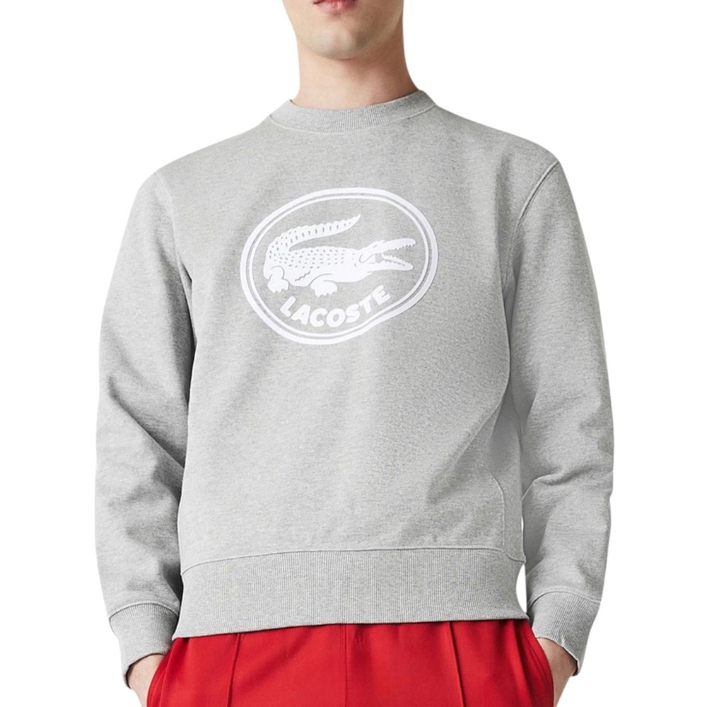 Lacoste Unisex Classic Flocked Logo Sweatshirt NWOT XL